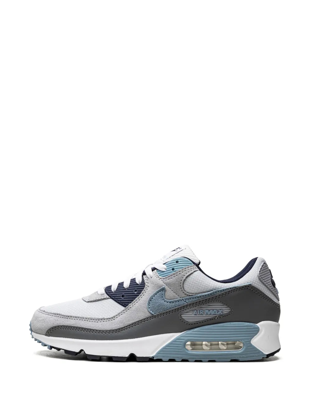 Nike Air Max 90 Pure Platinum Warm Blue Sneakers