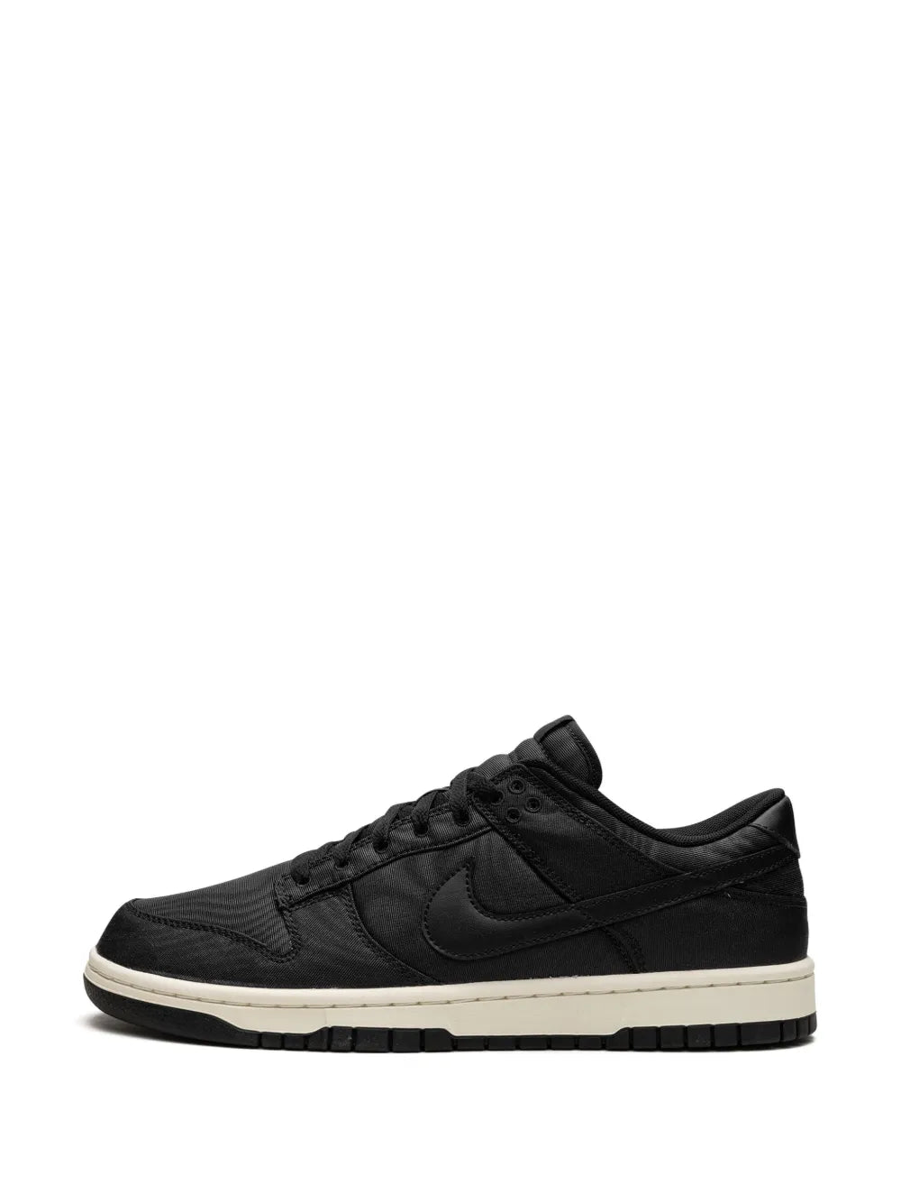 Nike Dunk Low Retro Prm Black Canvas Sneakers