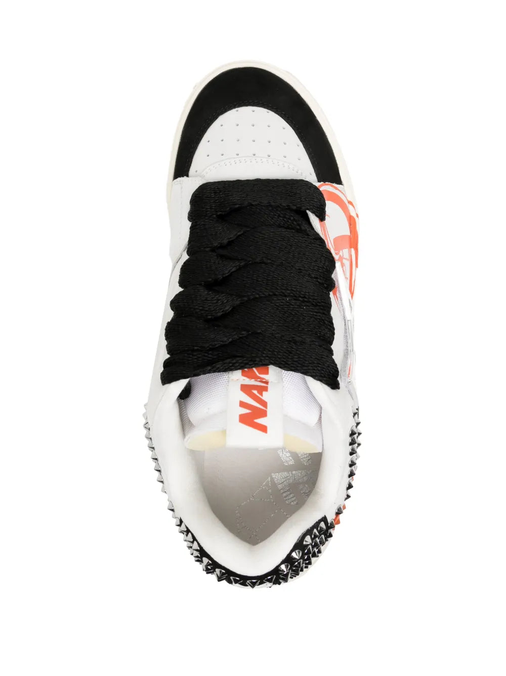 Naked Wolfe Kosa Graffiti Low-Top Sneakers