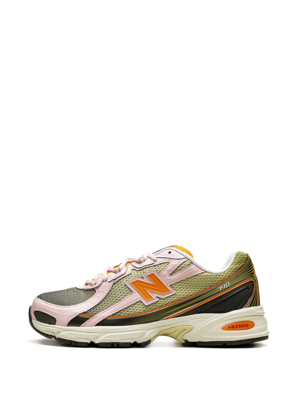 New Balance 740 Concepts Saign - Icy Pink/Forest Night/Flame Orange/Sylvan Green Sneakers