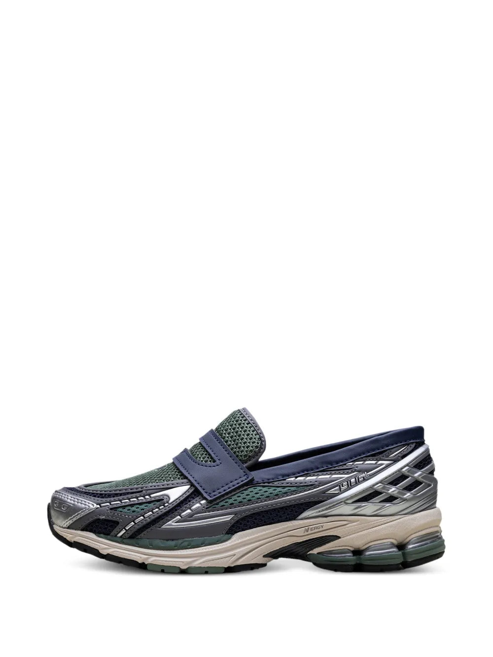 New Balance 1906L Silver Metallic/Navy/Dark Juniper Loafers