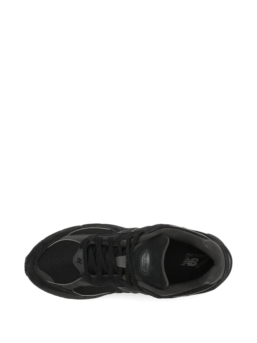 New Balance 2002R Triple Black Suede Sneakers