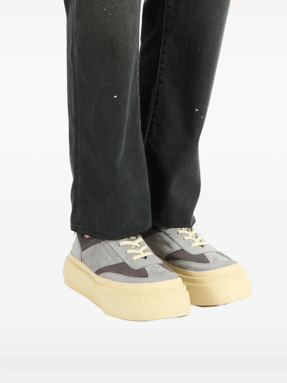 Mm6 Maison Margiela Gambetta Leather Sneakers