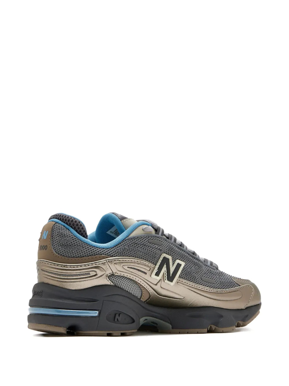 New Balance 1000 Metallic-Mesh Sneakers