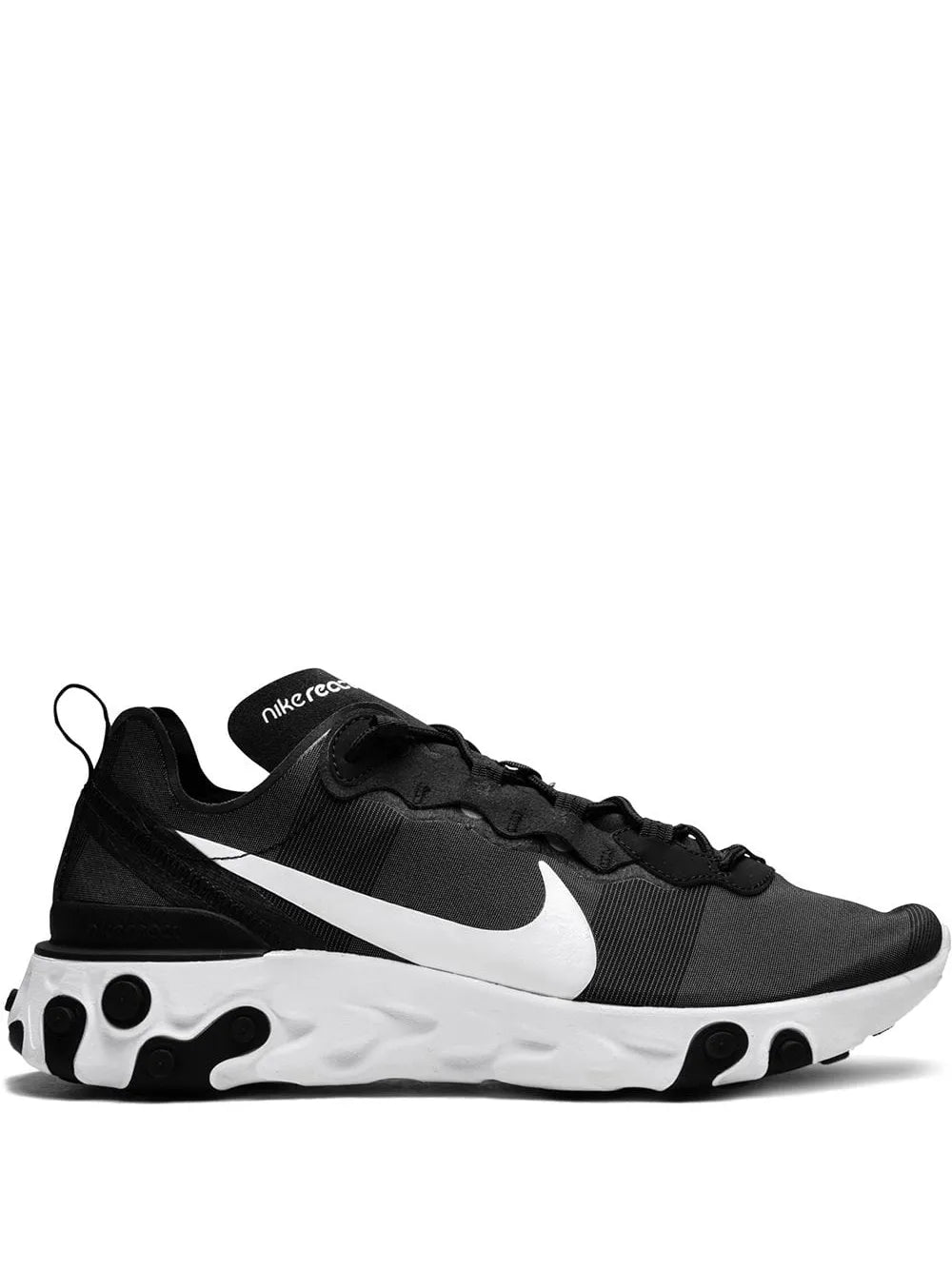 Nike React Element 55 Black/White Sneakers