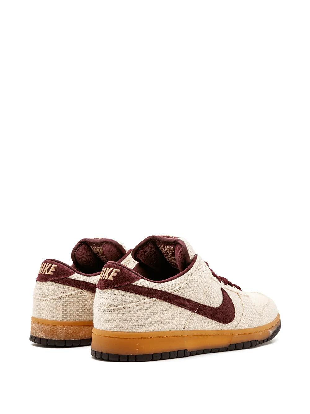 Nike Dunk Low Pro Sb Jersey Gold/Red Mahogany Sneakers