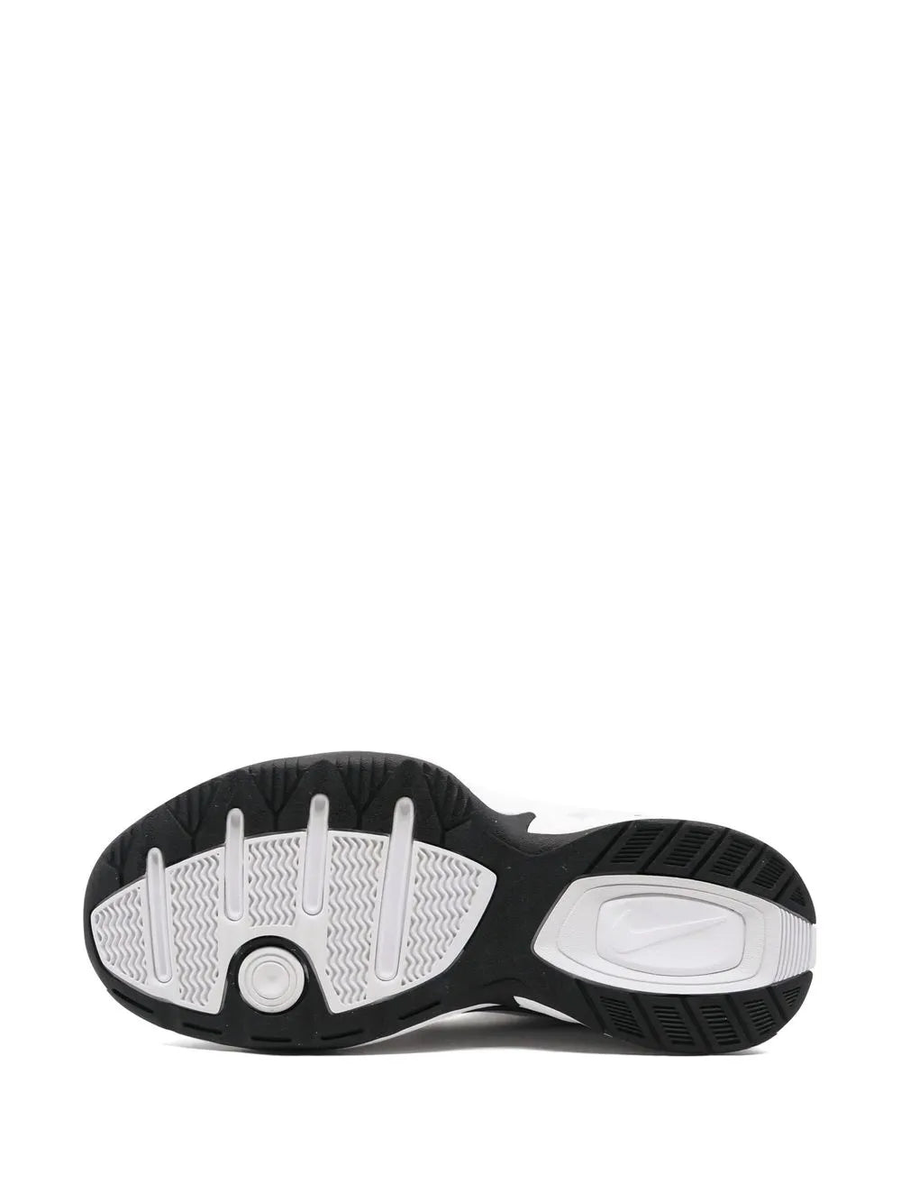 Nike Air Monarch Iv (4E) Whitw/Metallic Silver Sneakers