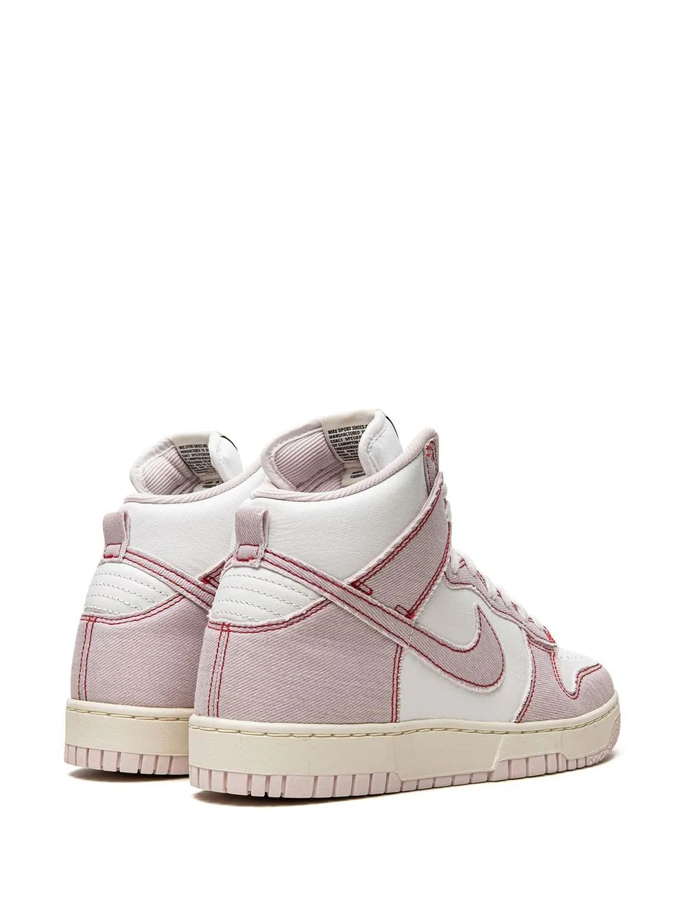 Nike Dunk High 1985 Barely Rose Denim Sneakers