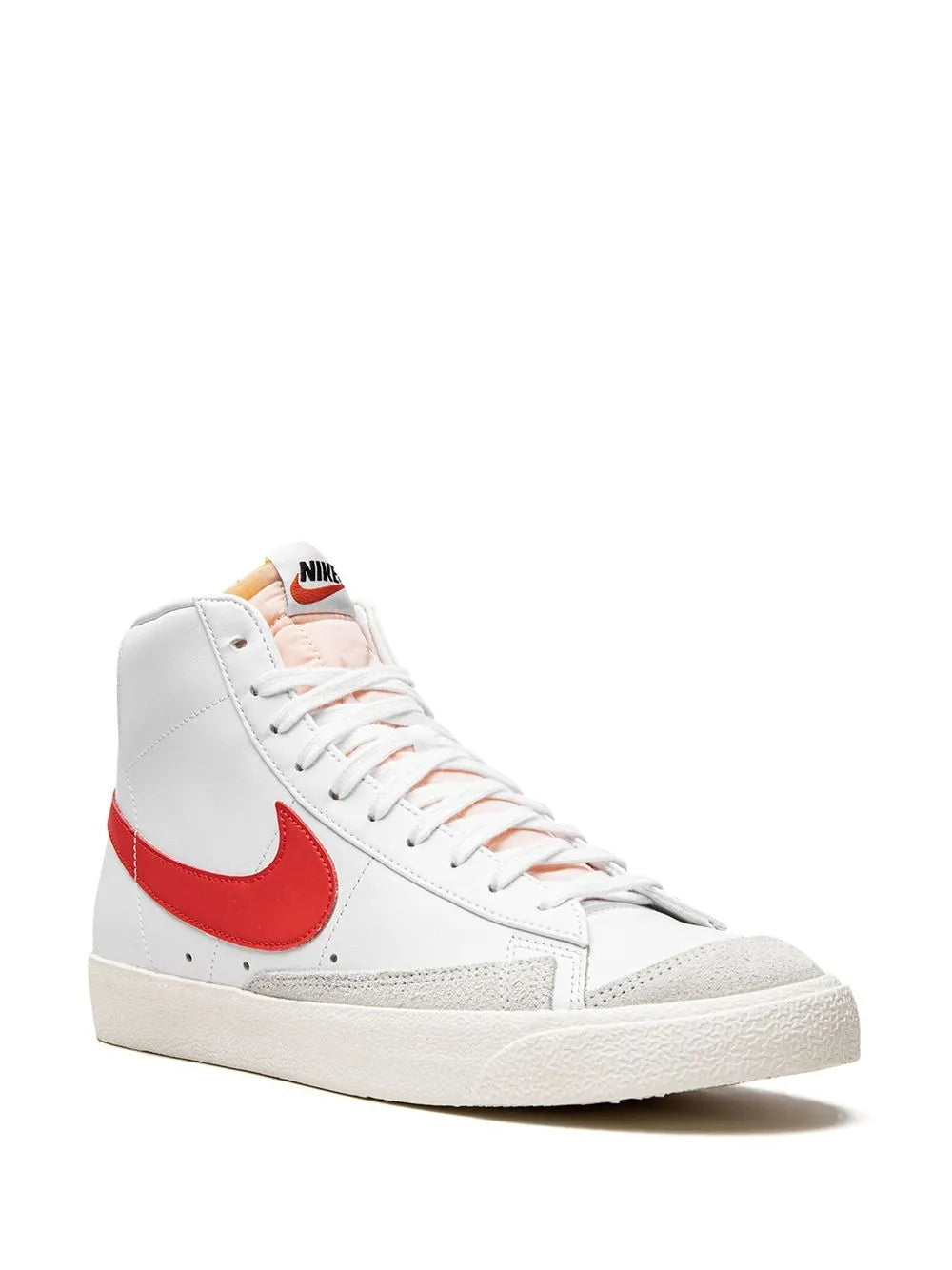 Nike Blazer Mid 77 Vintage Mismatched Swoosh Blue - Red Sneakers