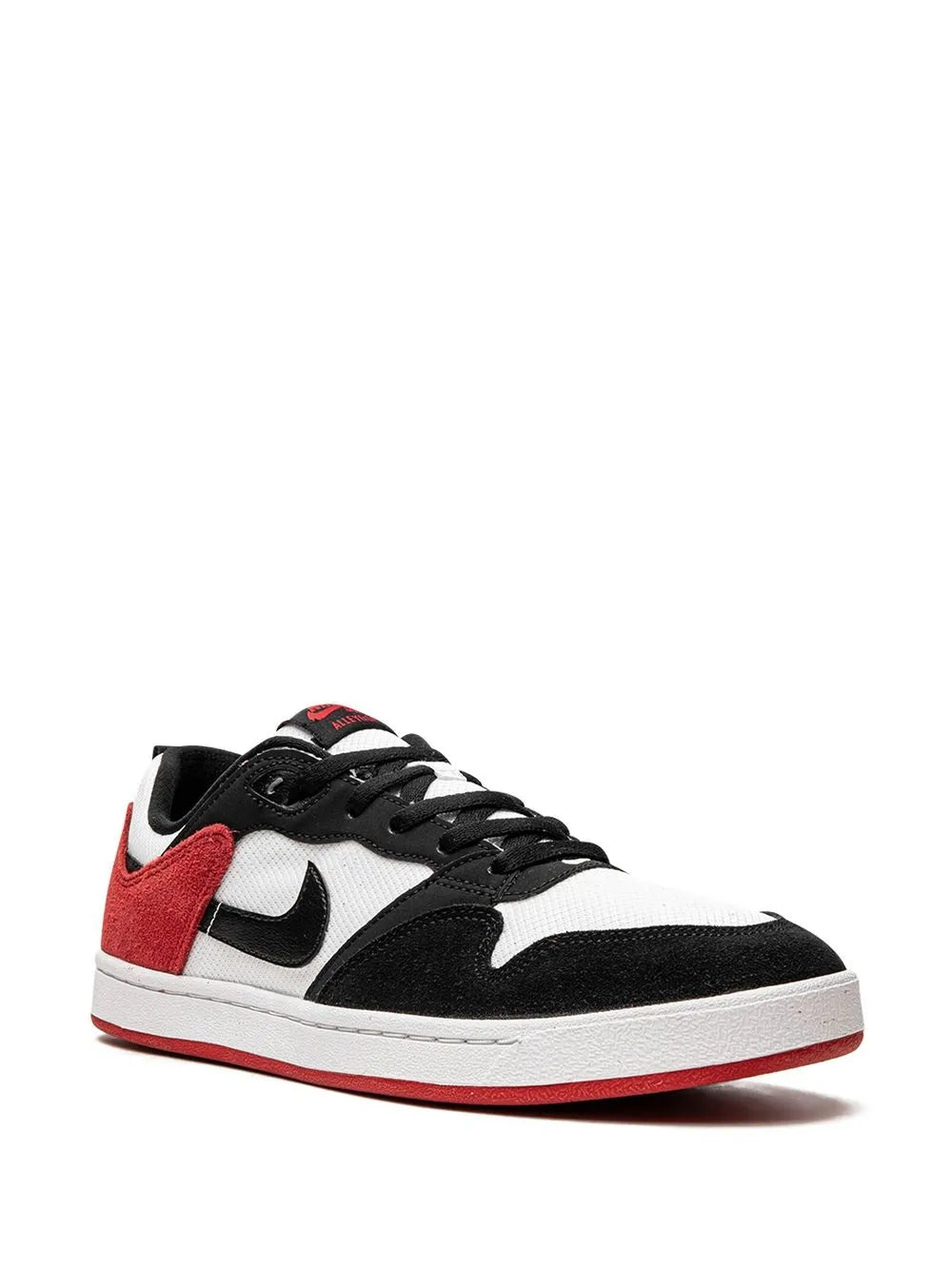 Nike Sb Alleyoop White/Black/University Red Sneakers