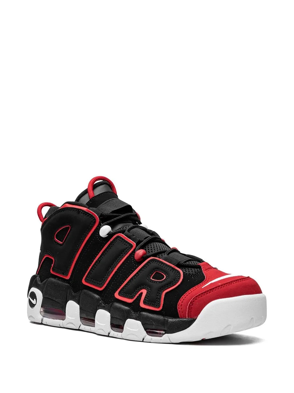 Nike Air More Uptempo 96 Red Toe Sneakers