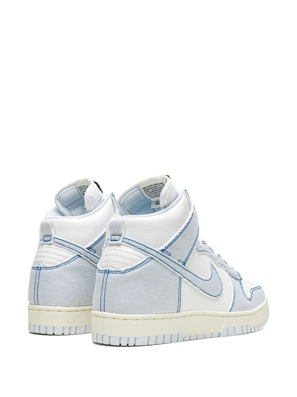 Nike Dunk High 1985 Blue Denim Sneakers