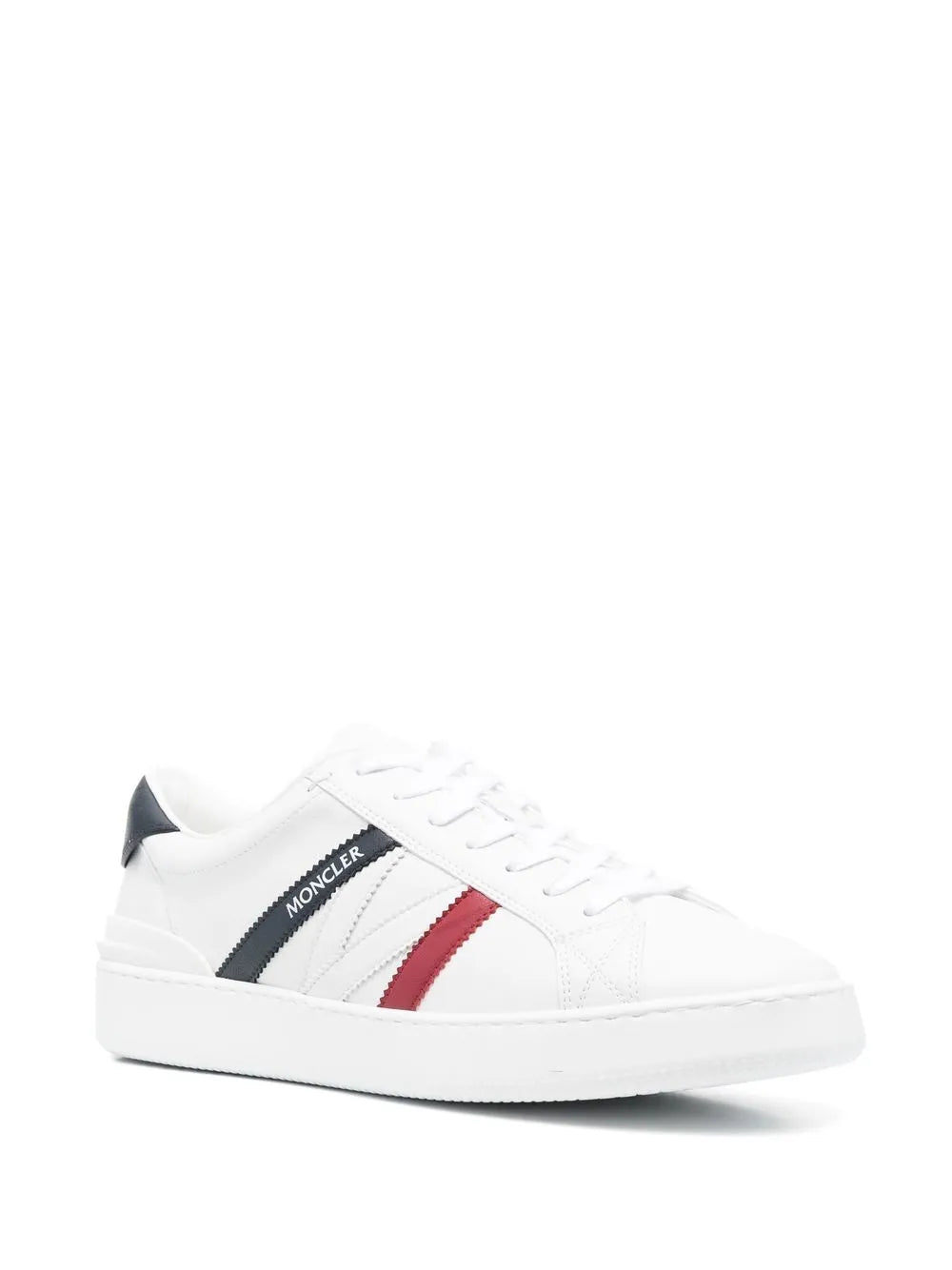 Moncler Faux-Leather Sneakers