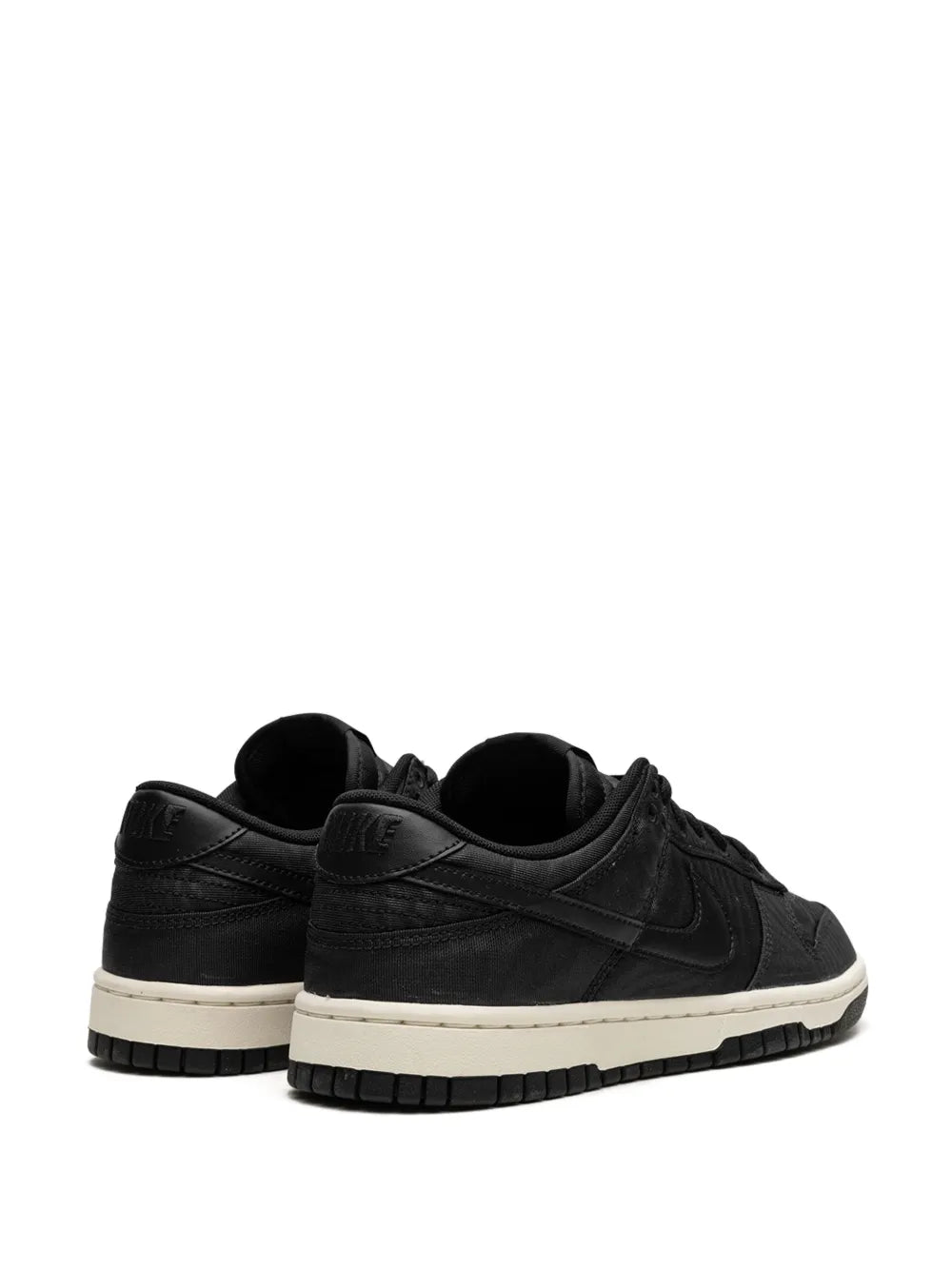 Nike Dunk Low Retro Prm Black Canvas Sneakers