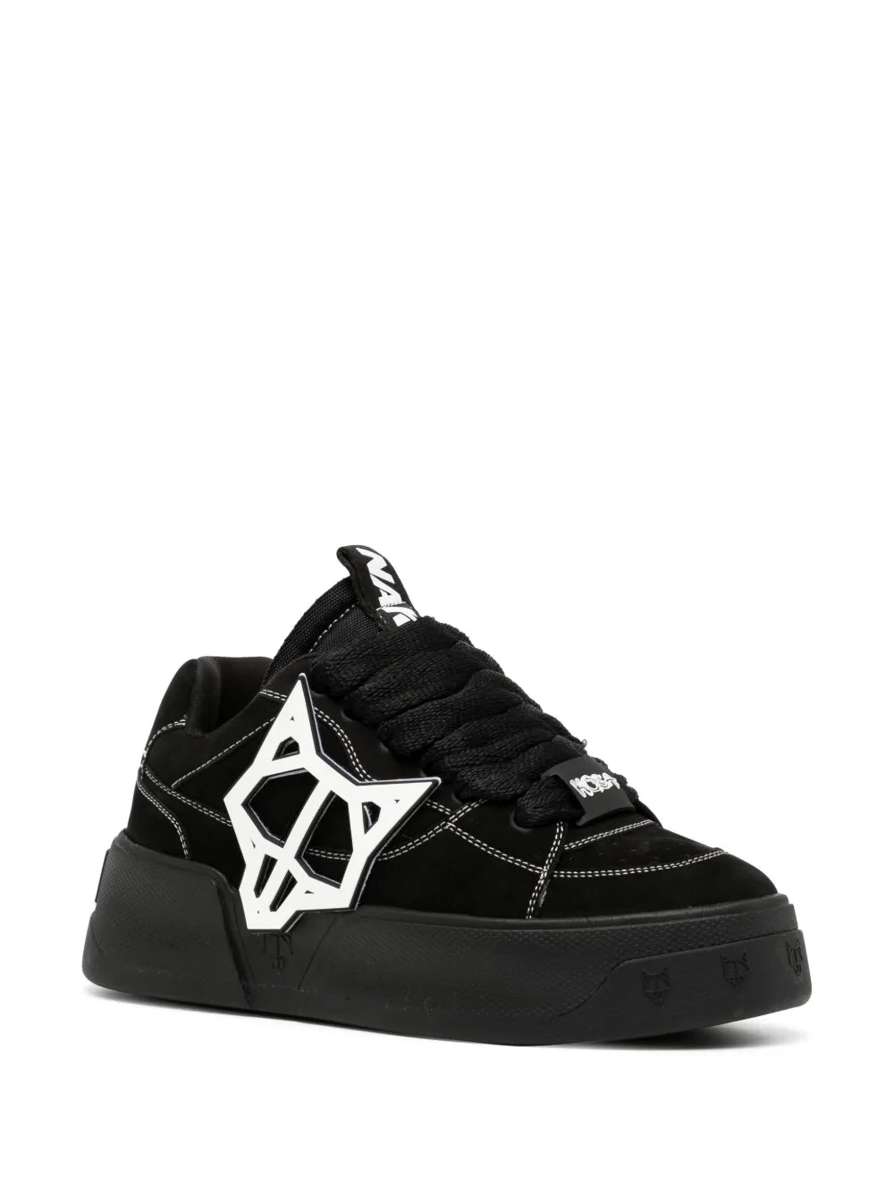 Naked Wolfe Kosa Midnight Low-Top Sneakers