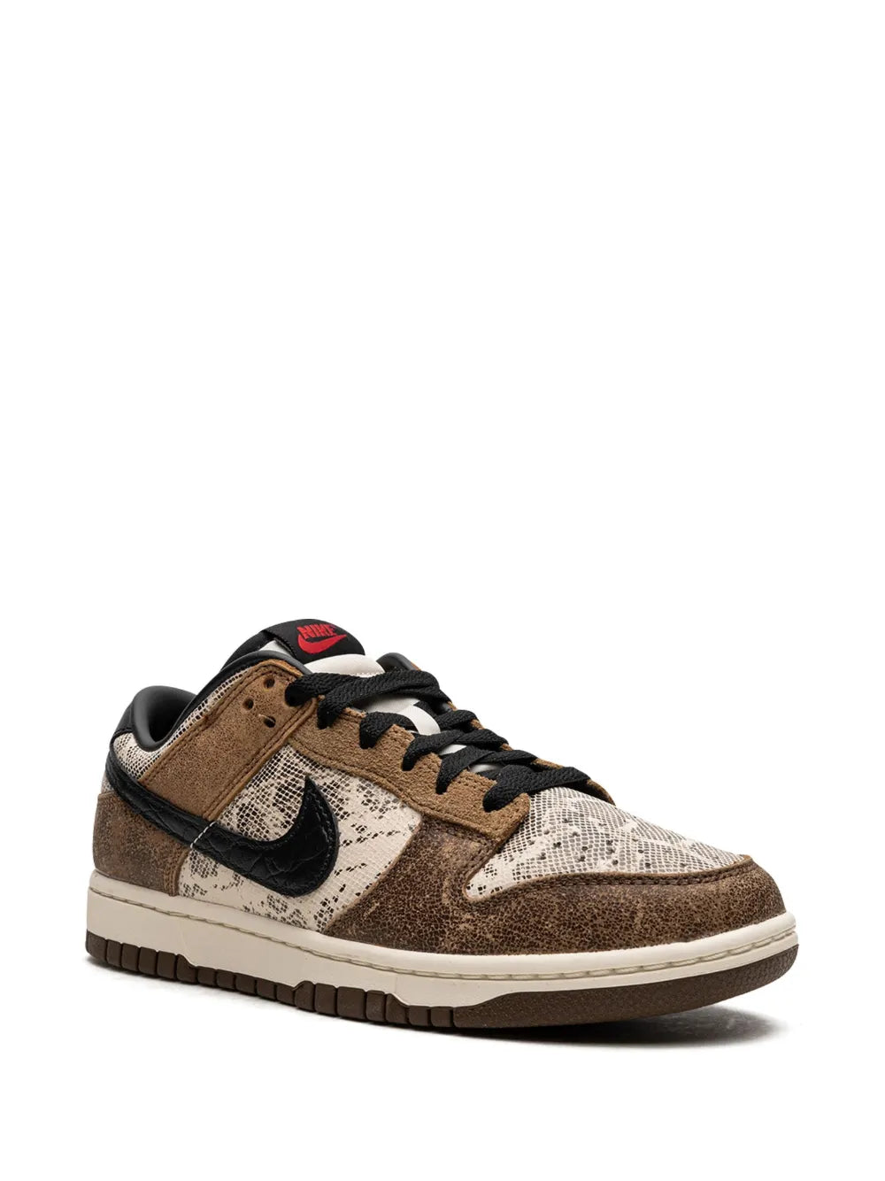 Nike Dunk Low Co.Jp Premium Brown Snakeskin Sneakers