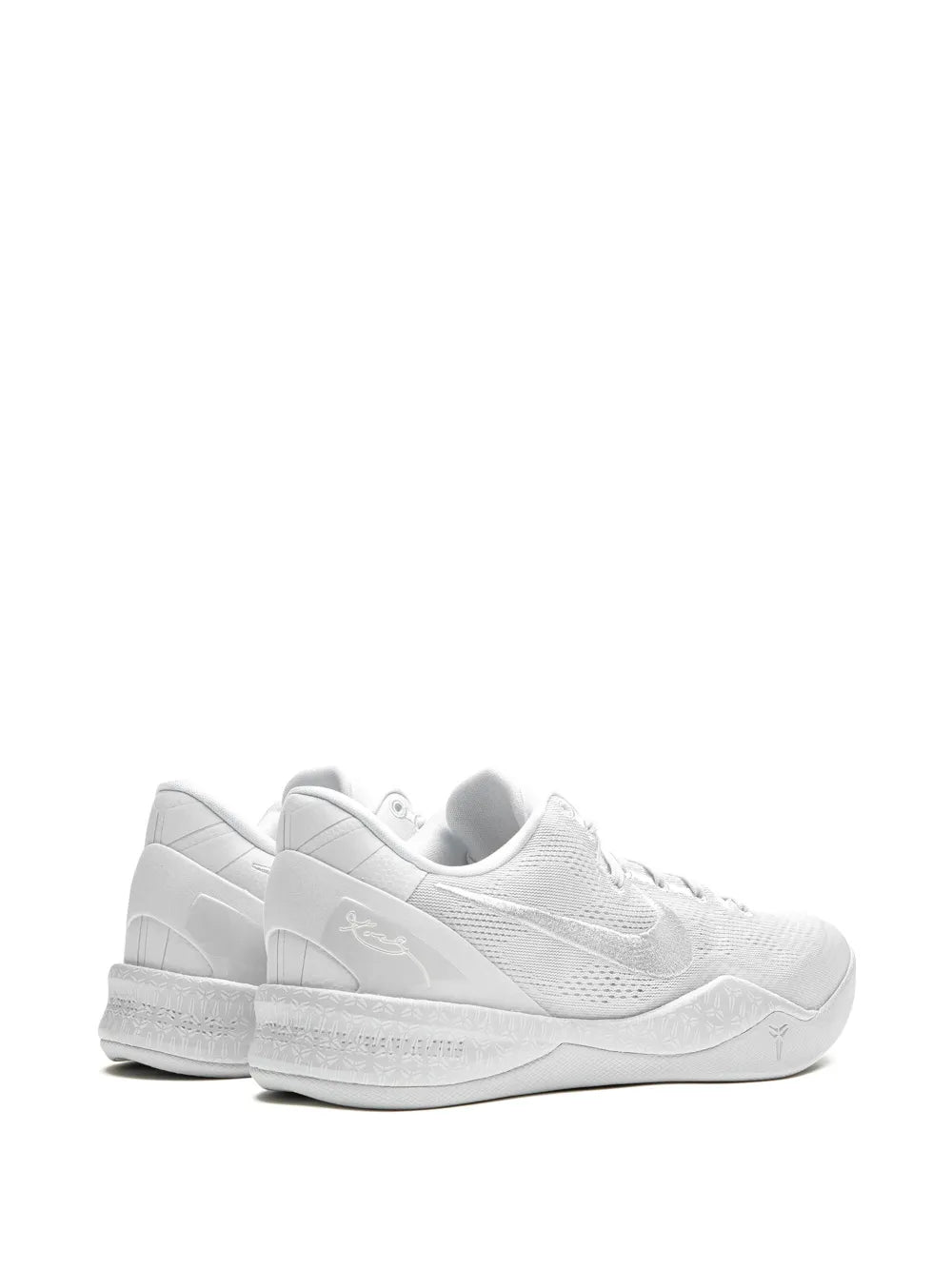 Nike Kobe 8 Protro Triple White Sneakers