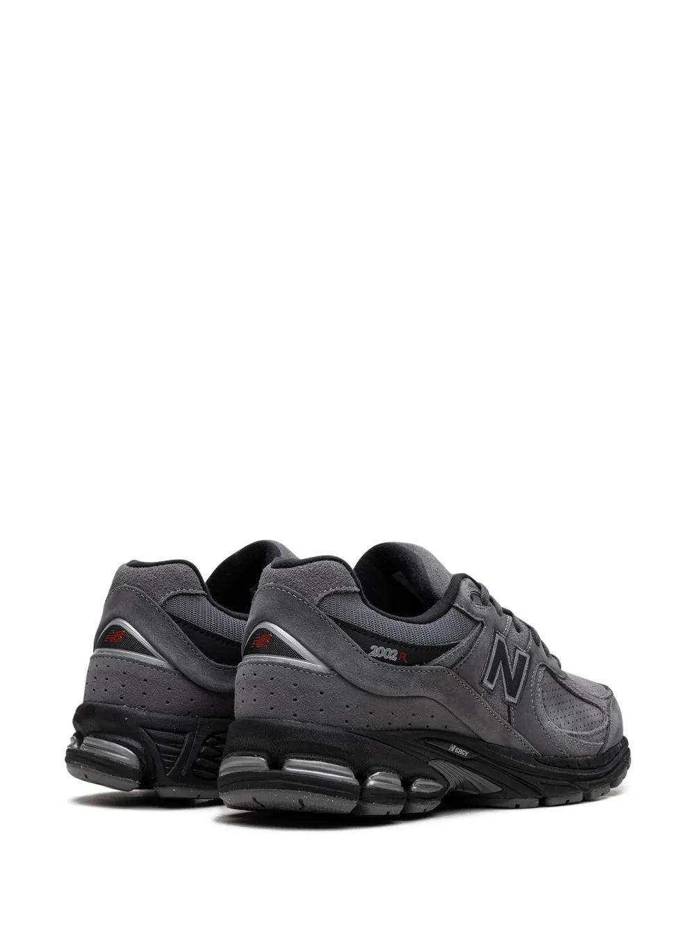 New Balance 2002R Castlerock / Black Leather Sneakers