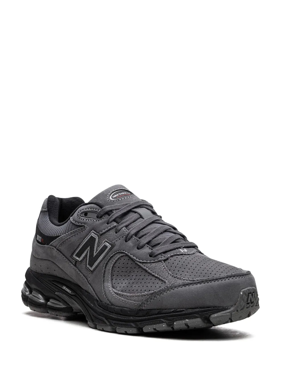 New Balance 2002R Castlerock / Black Leather Sneakers