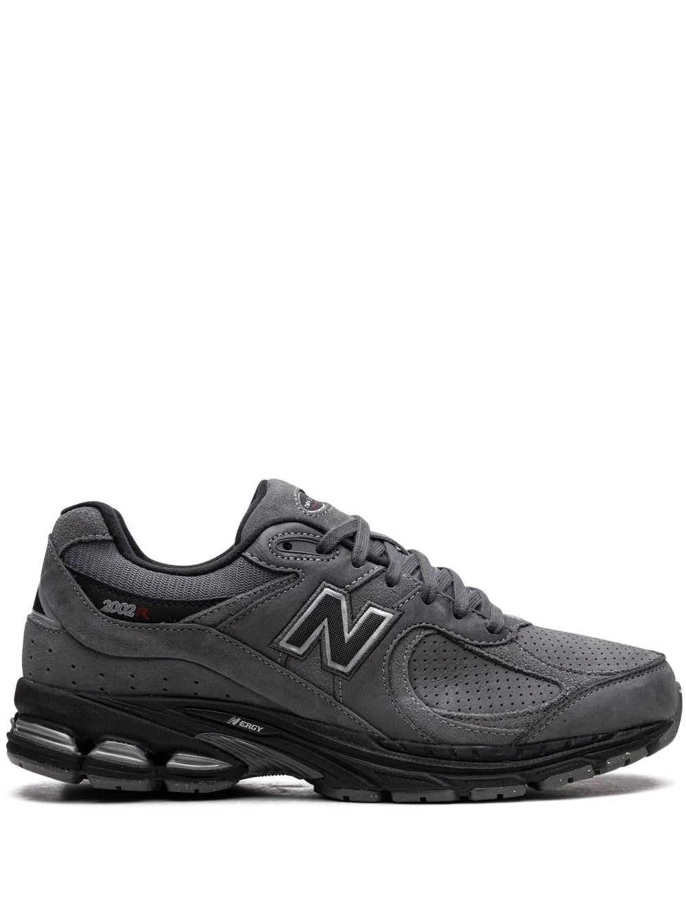 New Balance 2002R Castlerock / Black Leather Sneakers