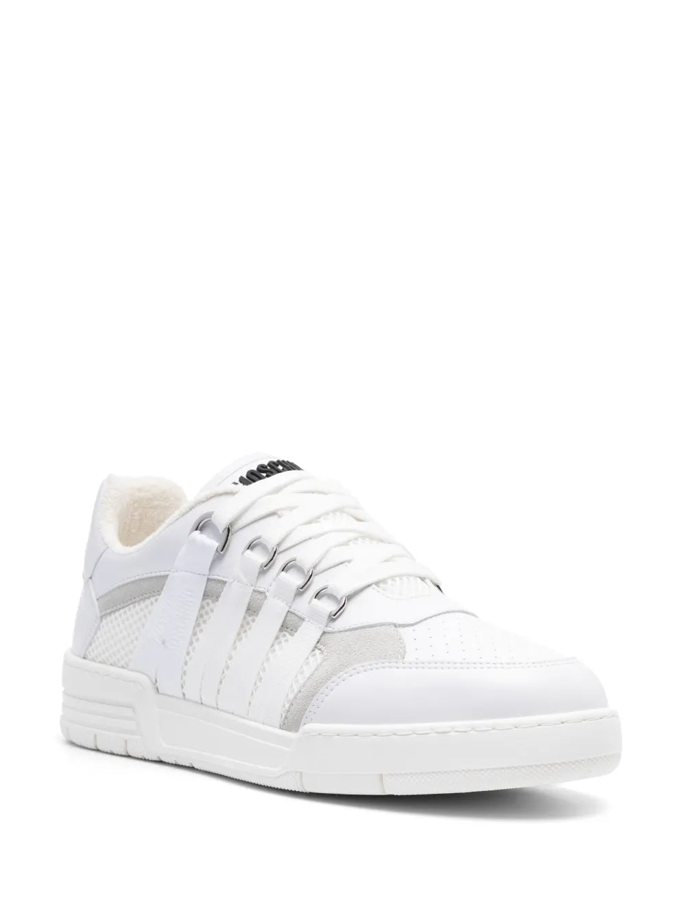 Moschino Lace-Detailed Panelled Trainers