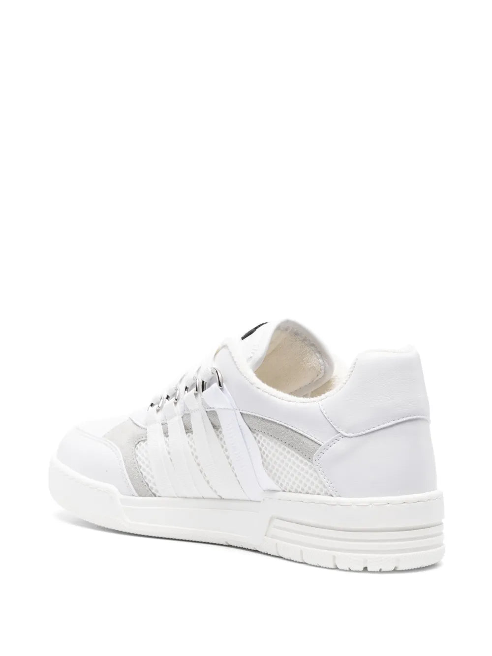 Moschino Lace-Detailed Panelled Trainers