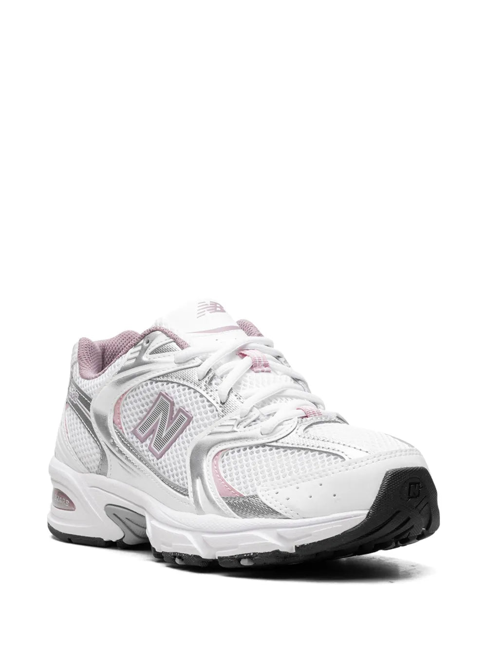 New Balance 530 White/Silver Metalic/Ice Wine/Mid Century Pin Sneakers