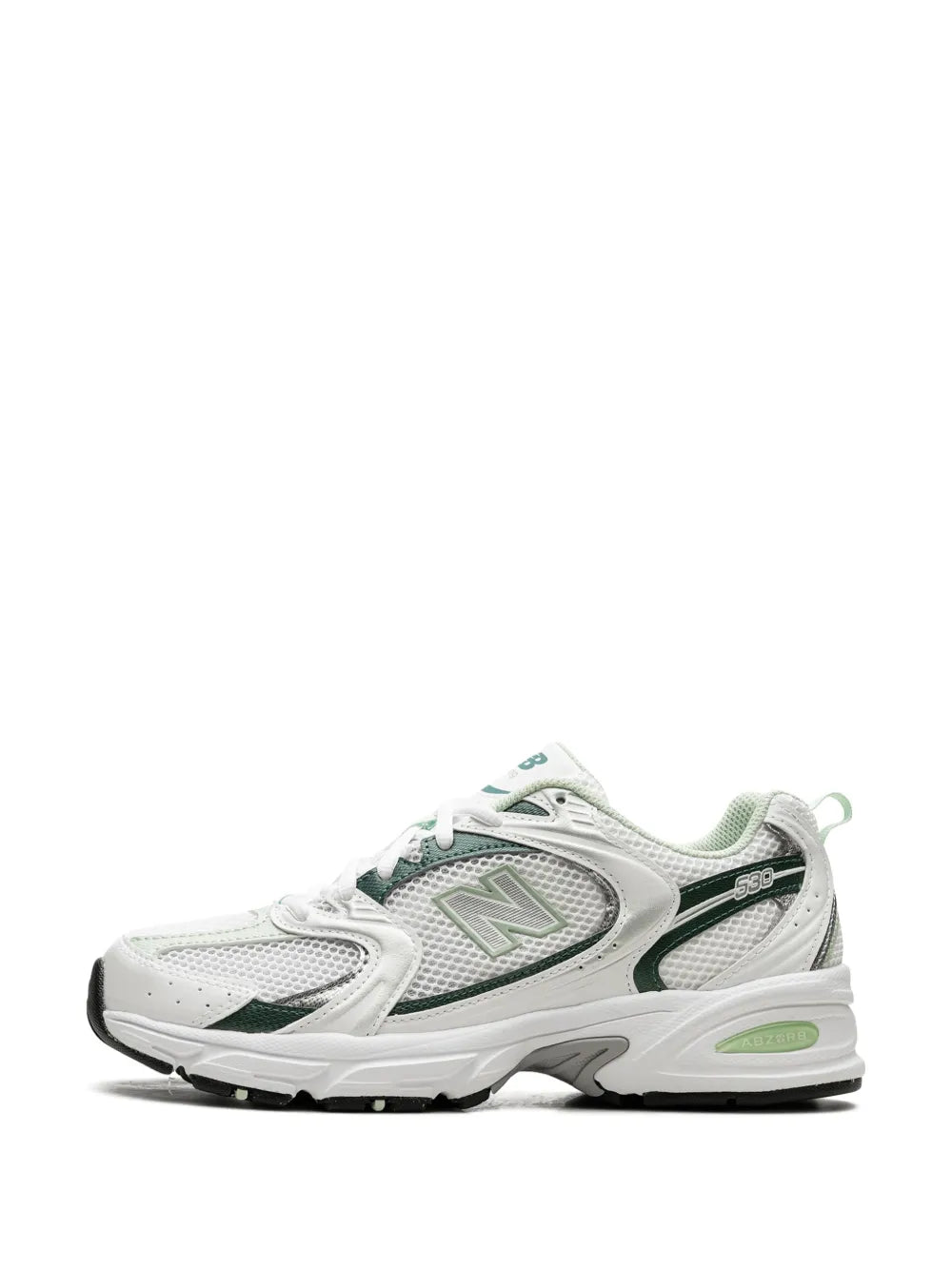 New Balance 530 White/New Spruce/Clay Ash Sneakers