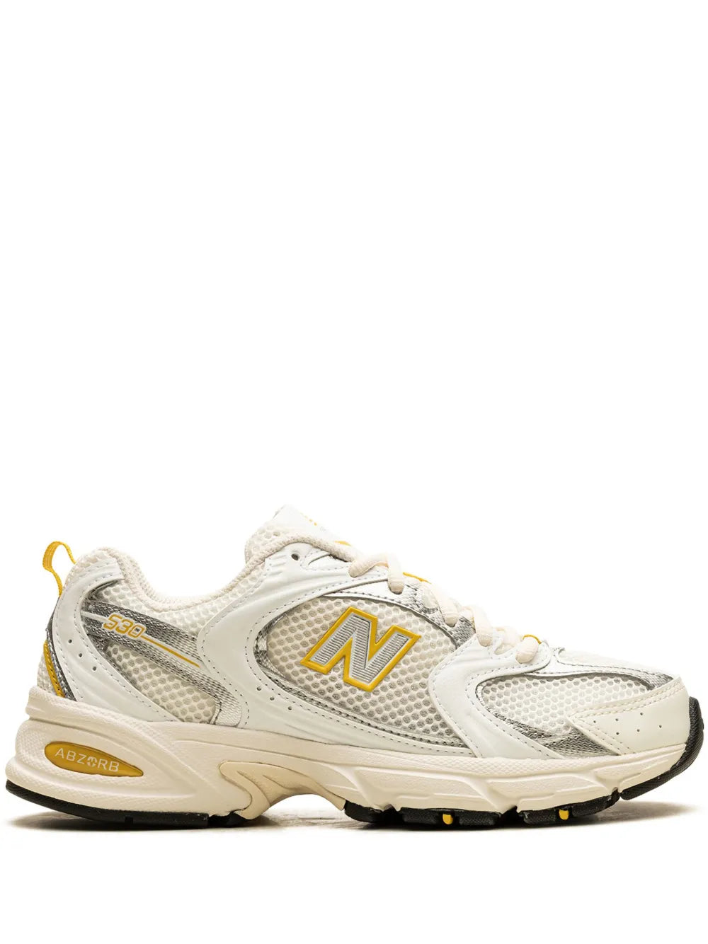 New Balance 530 Sea Salt/White/Ginger Lemon/Silver Metallic Sneakers