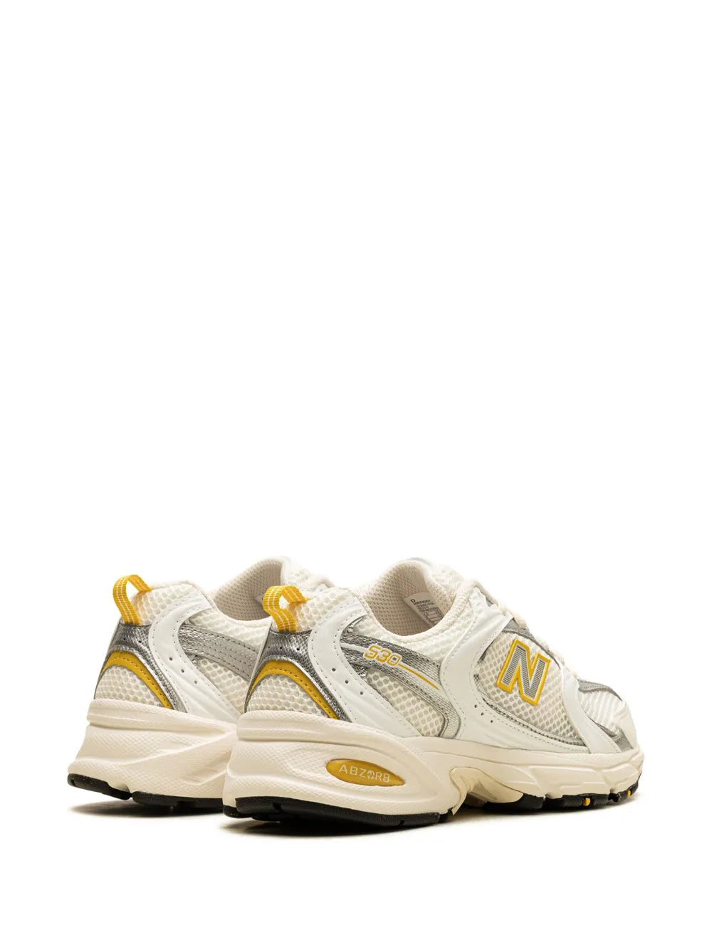 New Balance 530 Sea Salt/White/Ginger Lemon/Silver Metallic Sneakers