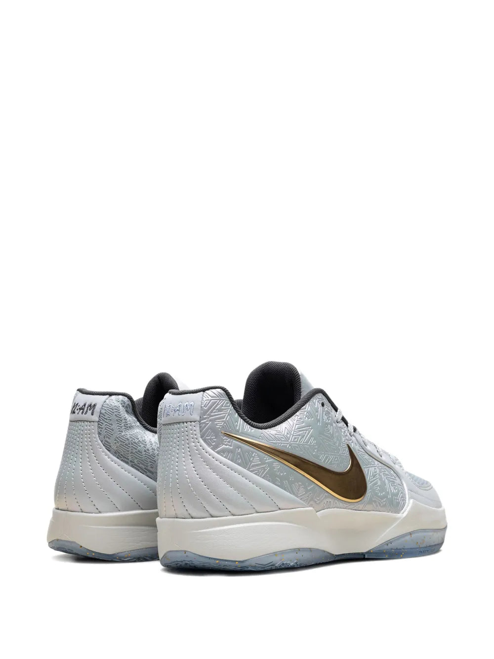 Nike Ja 2 Christmas - Light Silver/Metallic Gold-Iron Grey Sneakers