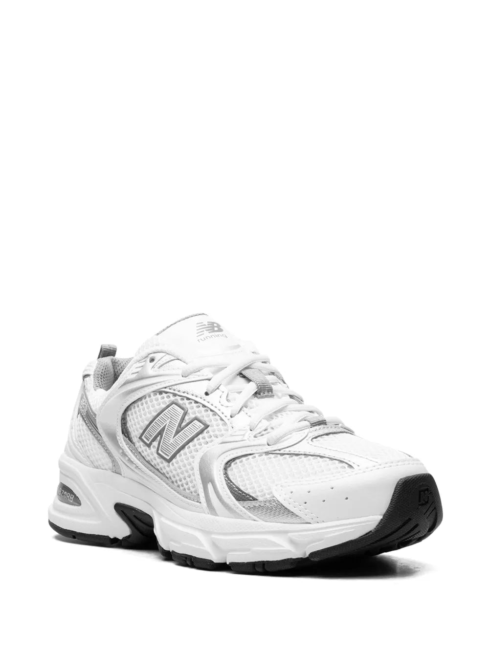 New Balance 530 White Silver Metallic Sneakers