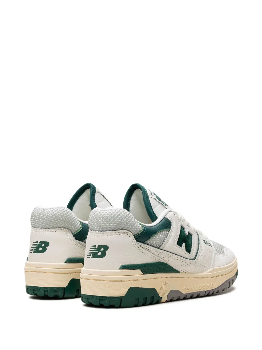 New Balance 550 Green Sneakers
