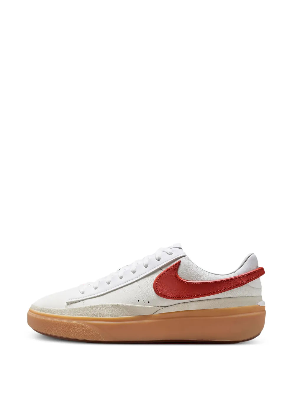 Nike Blazer Phantom Low White Dragon Red Gum Sneakers