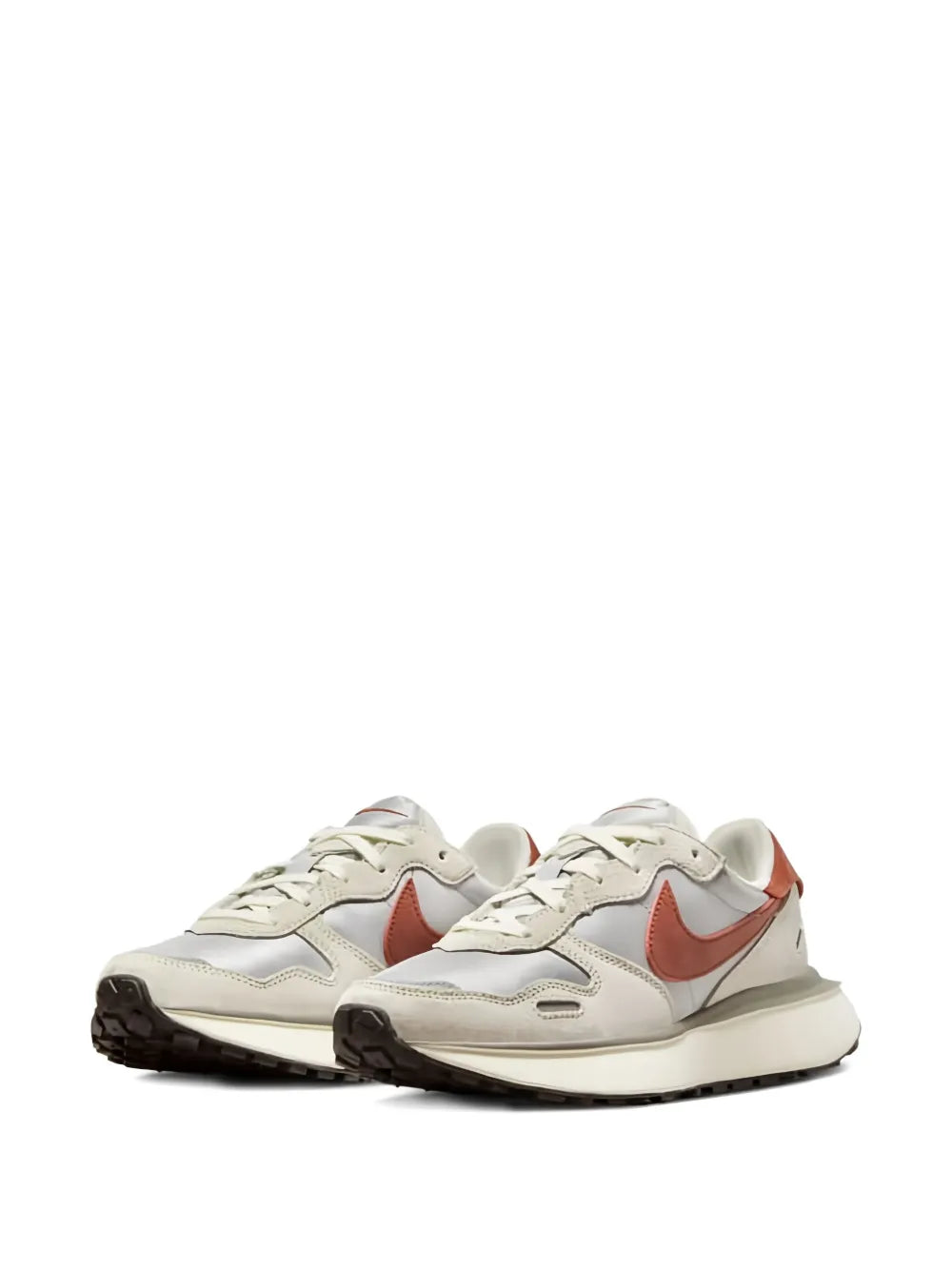 Nike Phoenix Waffle Light Bone/Light Smoke Grey/Light Iron Ore/Rugged Orange Sneakers