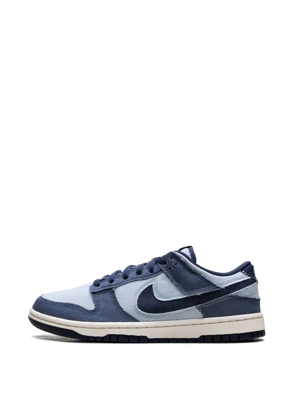 Nike Dunk Low Light Armory Blue Denim Sneakers