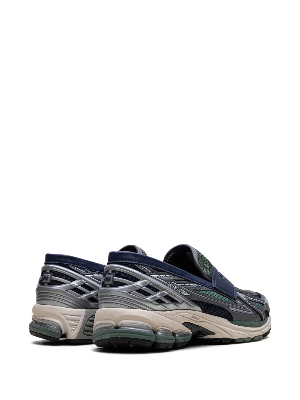 New Balance 1906L Silver Metallic/Navy/Dark Juniper Loafers