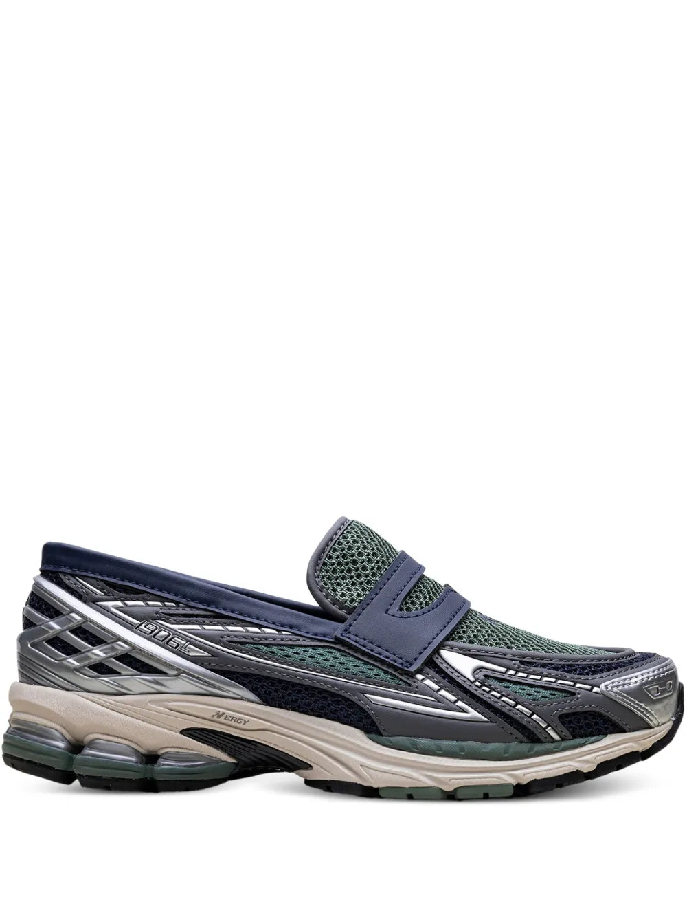 New Balance 1906L Silver Metallic/Navy/Dark Juniper Loafers