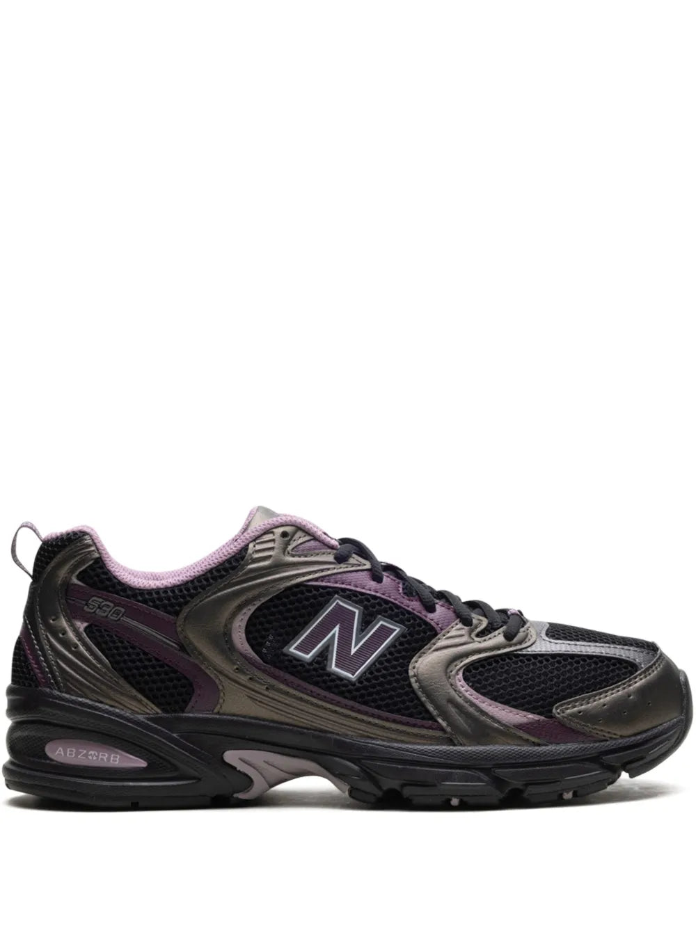 New Balance 530 Black/Black Metallic/Plum Brown Sneakers
