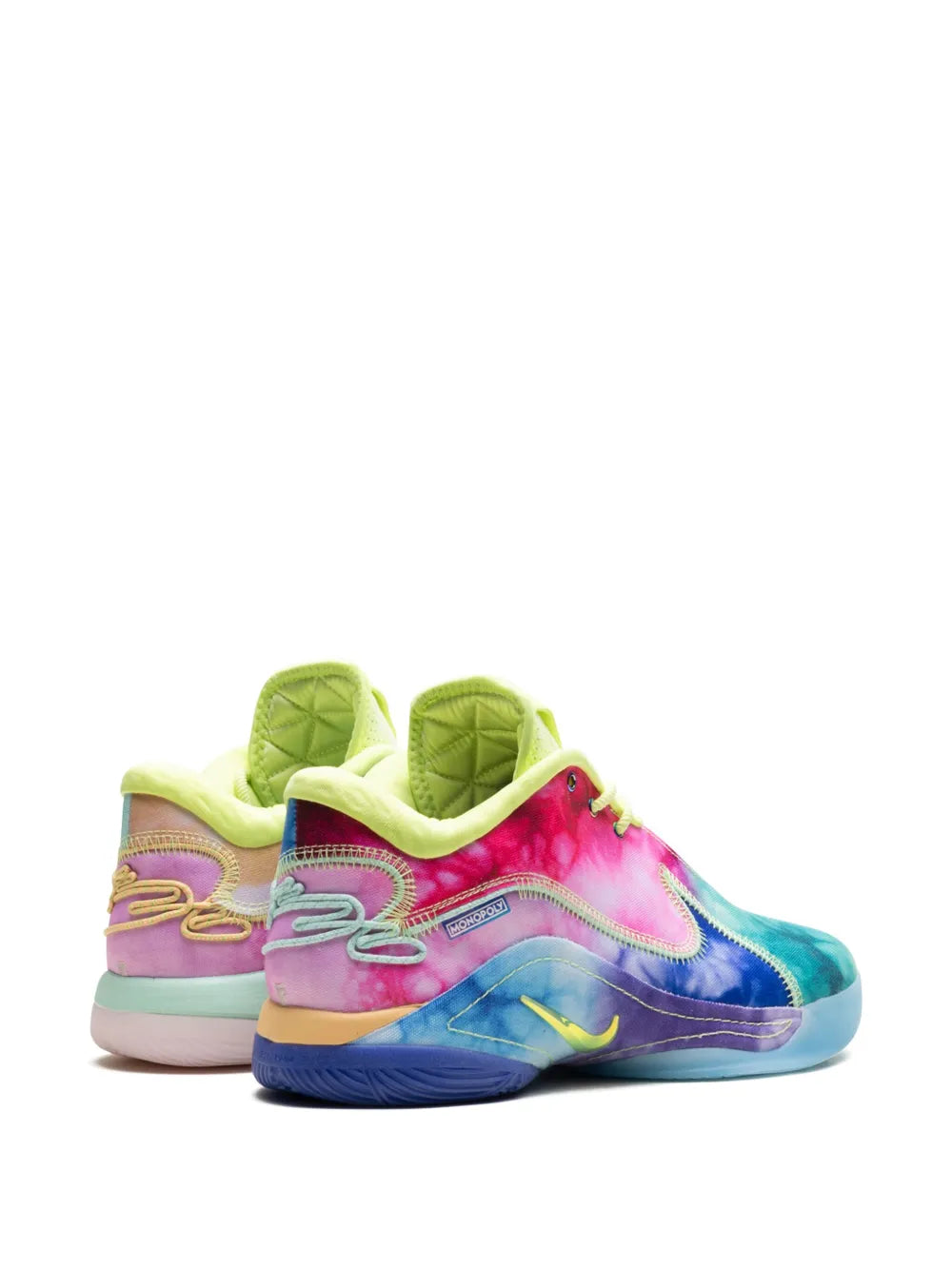 Nike Lebron Xxii What The Monopoly Tie-Dye Sneakers