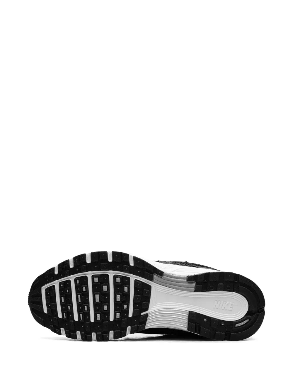 Nike P-6000 Black/White/Metallic Silver Sneakers