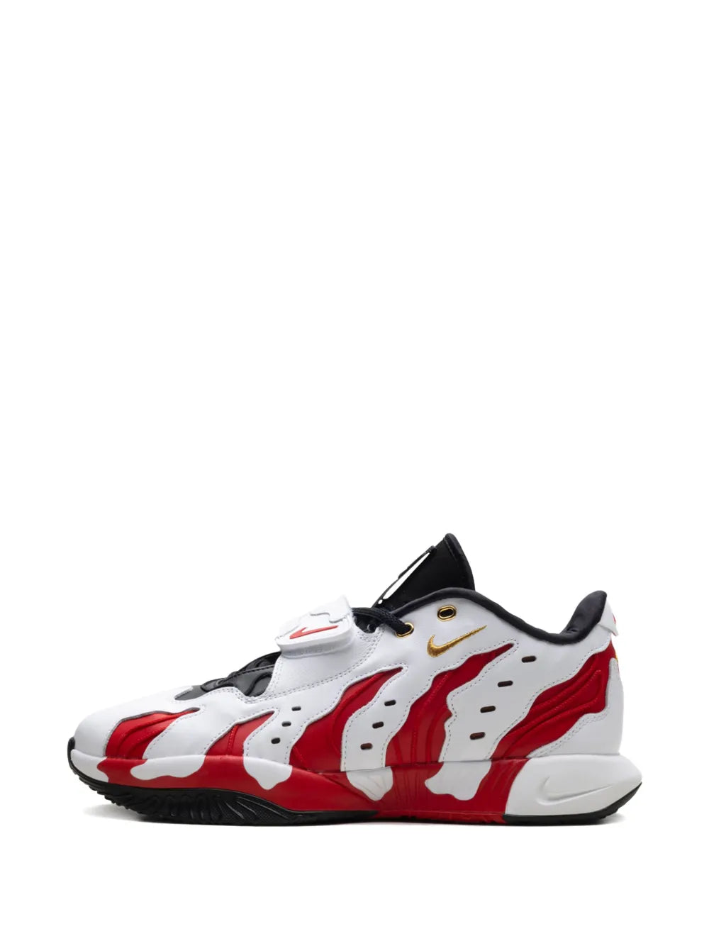 Nike Lebron 21 Prime 96 White/Metallic Gold/Fire Red Sneakers