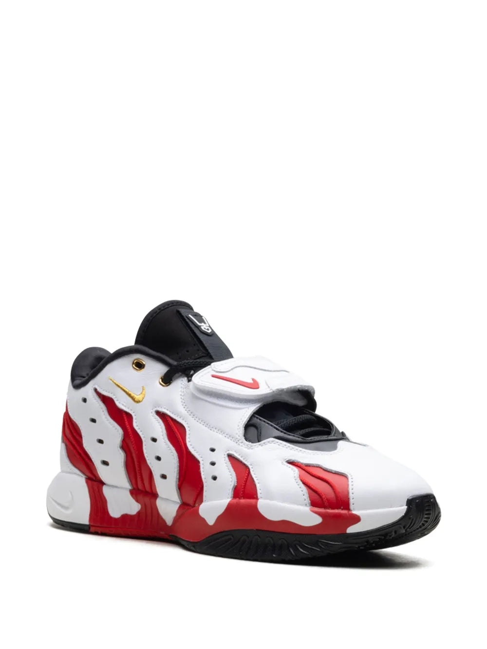 Nike Lebron 21 Prime 96 White/Metallic Gold/Fire Red Sneakers