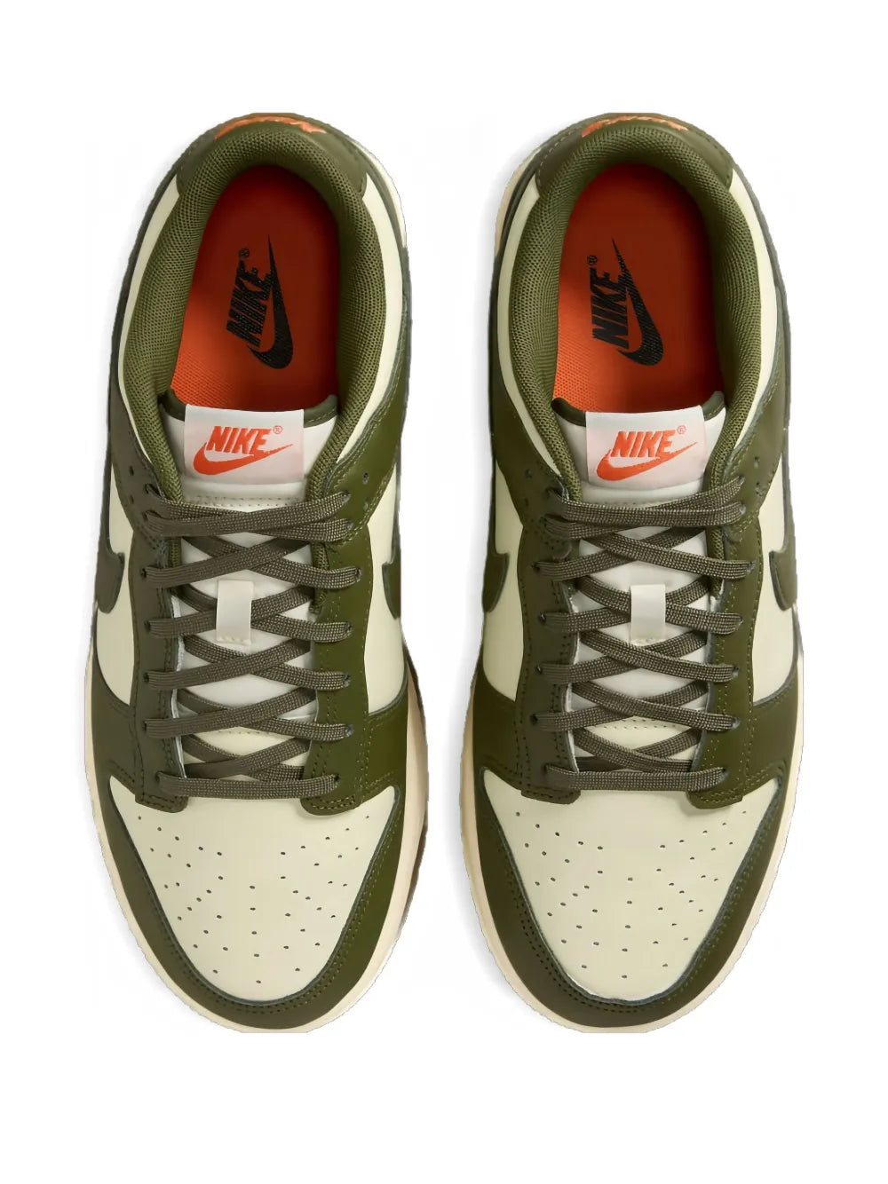 Nike Leather Panelled Low Trainers