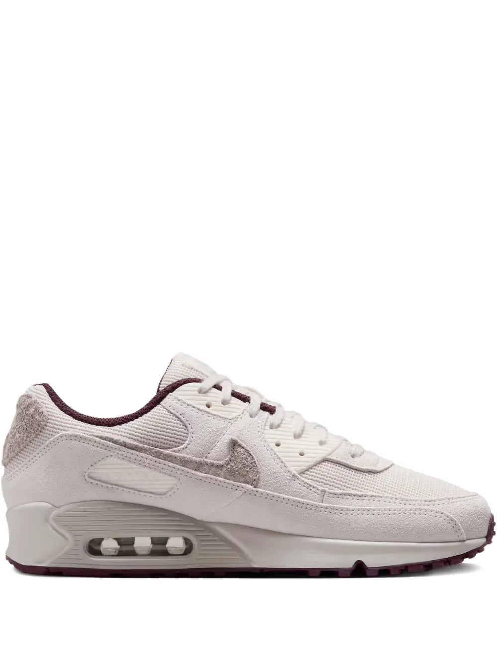 Nike Air Max 90 Prm Sail/Burgundy Crush Sneakers
