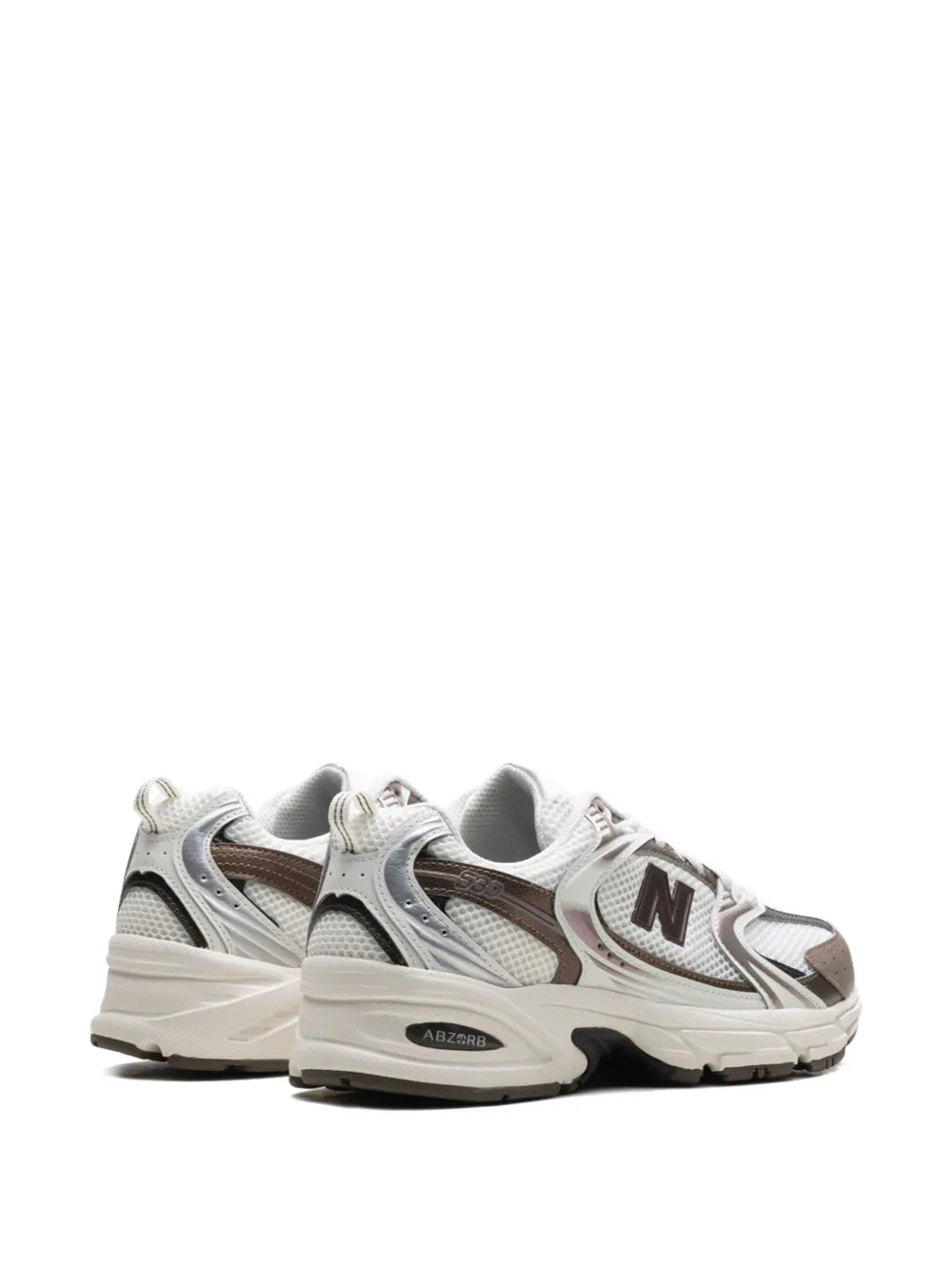 New Balance 530 White/Brown Sneakers