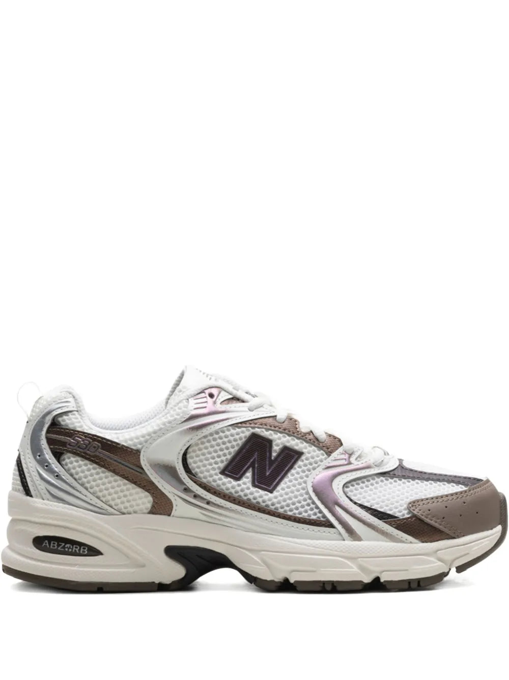 New Balance 530 White/Brown Sneakers
