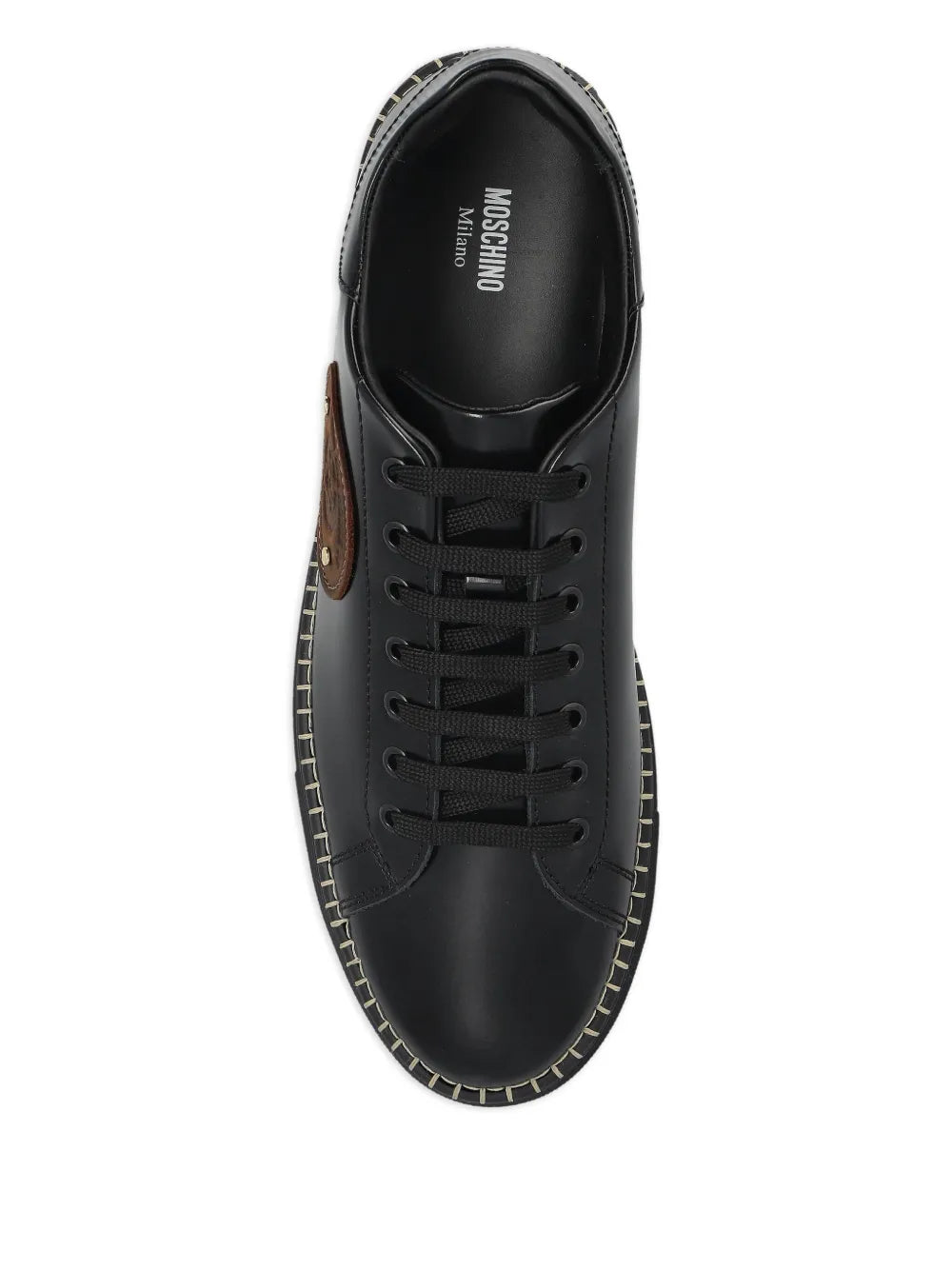 Moschino Logo-Embossed Trainers