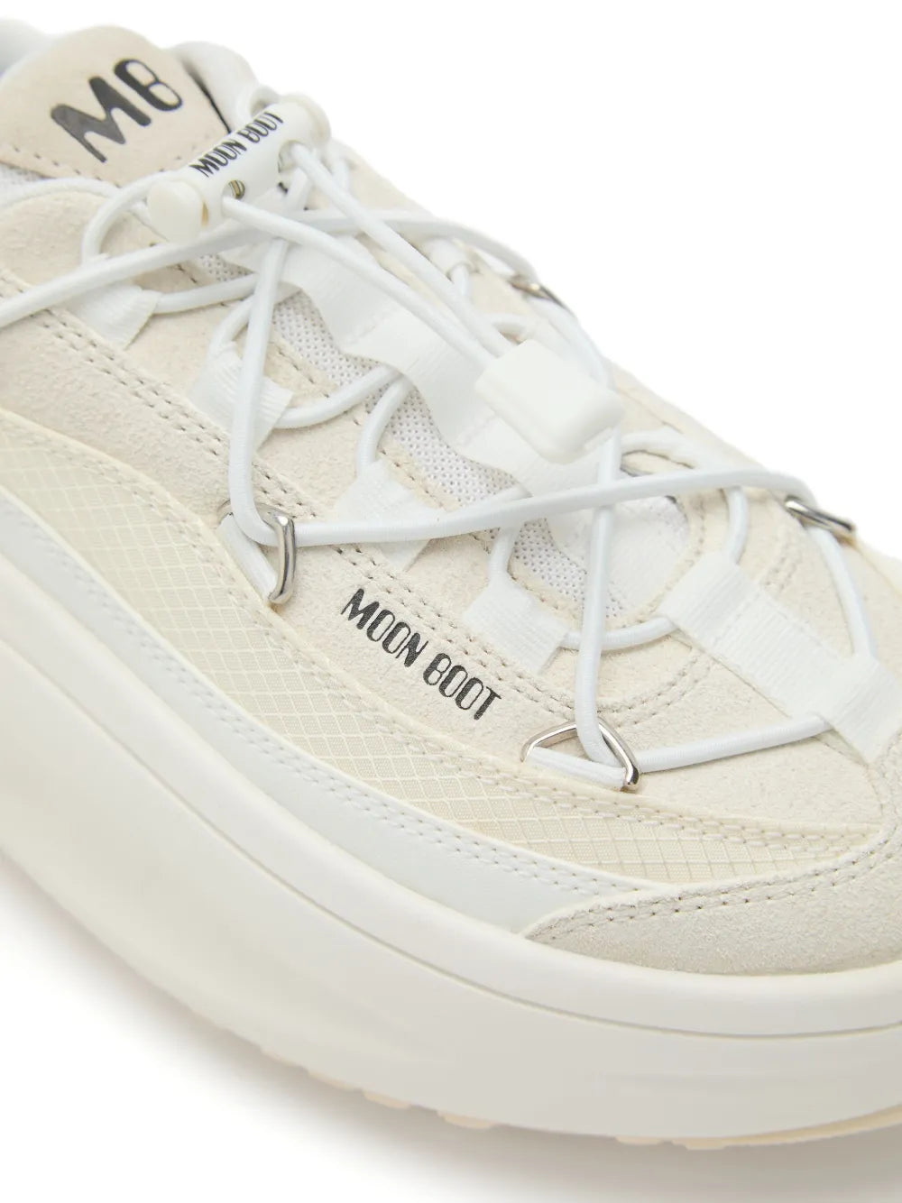 Moon Boot Logo-Embellished Lace-Up Sneakers
