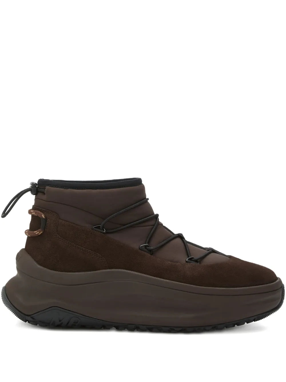 Moon Boot Lace-Up Suede Sneakers